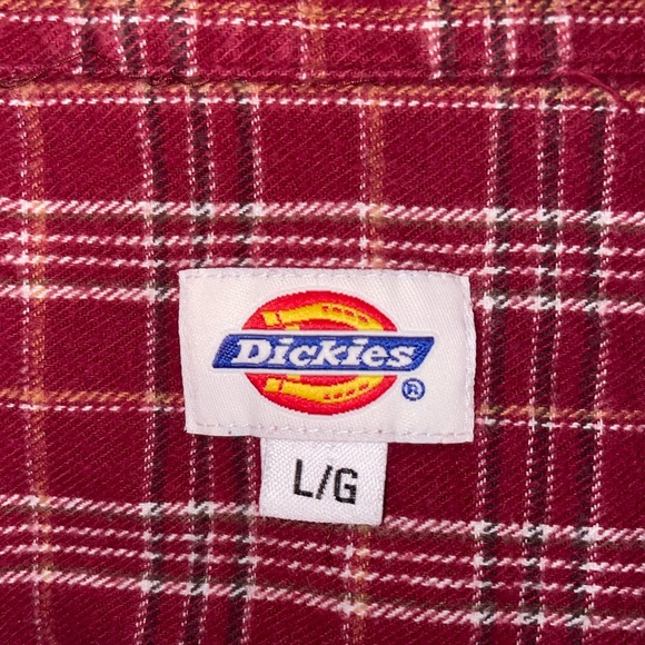 90s Dickies Heavyweight Flannel - Picture 2 of 3